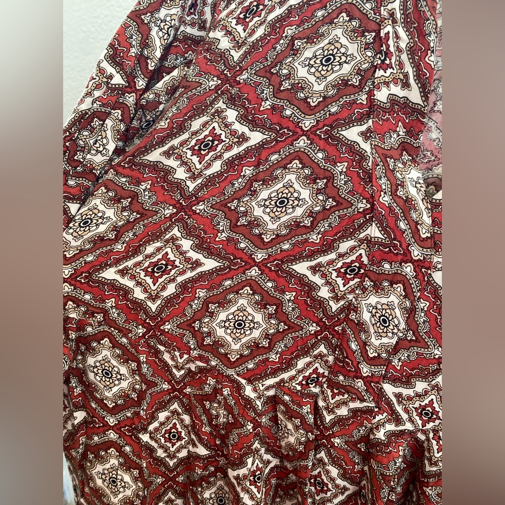 Boho Patterned Dress - Picture 2 of 6